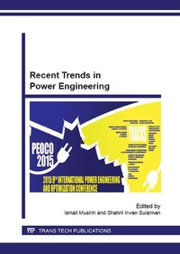 Enlarge image Cover: Recent Trends in Power Engineering - Trans Tech Publications Ltd