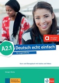 Cover: Deutsch echt einfach A2.1 - Klett