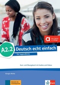 Cover: Deutsch echt einfach A2.2 - Klett