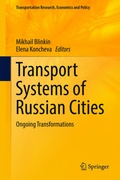 Cover: Transport Systems of Russian Cities - Springer