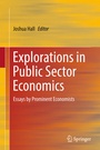 Cover: Explorations in Public Sector Economics - Springer
