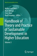Cover: Handbook of Theory and Practice of Sustainable Development in Higher Education - Springer