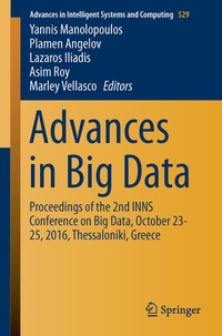 Enlarge image Cover: Advances in Big Data - Springer