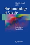 Cover: Phenomenology of Suicide - Springer