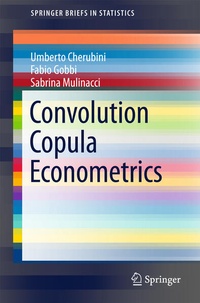 Enlarge image Cover: Convolution Copula Econometrics - Springer