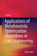 Cover: Applications of Metaheuristic Optimization Algorithms in Civil Engineering - Springer
