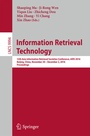 Cover: Information Retrieval Technology - Springer