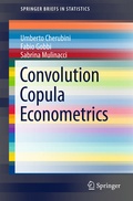 Cover: Convolution Copula Econometrics - Springer
