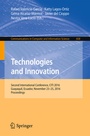 Cover: Technologies and Innovation - Springer
