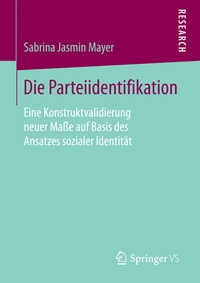 Abbildung von: Die Parteiidentifikation - Springer VS