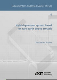 Abbildung von: Hybrid quantum system based on rare earth doped crystals - KIT Scientific Publishing