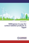 Cover: Willingness to pay for carbon-labeled products in Egypt - LAP Lambert Academic Publishing