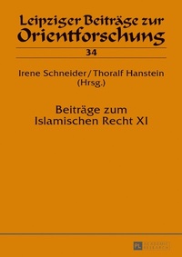 Abbildung von: Beiträge zum Islamischen Recht XI - Peter Lang Verlag