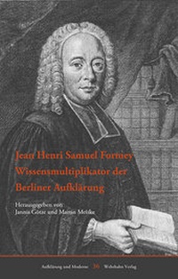 Enlarge image Cover: Jean Henri Samuel Formey - Wehrhahn Verlag