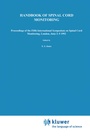 Cover: Handbook of Spinal Cord Monitoring - Springer
