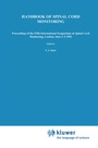 Cover: Handbook of Spinal Cord Monitoring - Springer