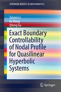 Cover: Exact Boundary Controllability of Nodal Profile for Quasilinear Hyperbolic Systems - Springer