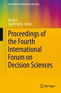 Cover: Proceedings of the Fourth International Forum on Decision Sciences - Springer