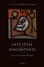 Cover: Late Style and its Discontents - OUP eBook