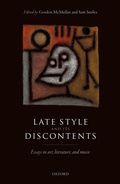 Cover: Late Style and its Discontents - OUP eBook