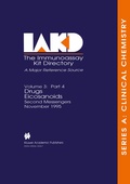 Cover: Drugs Eicosanoids - Kluwer Academic Publishers