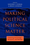 Cover: Making Political Science Matter - New York University Press
