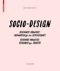 Enlarge image Cover: Sozio-Design / Socio-Design - Birkhäuser Verlag GmbH