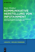 Cover: Kommunikative Herstellung von Infotainment - De Gruyter Mouton