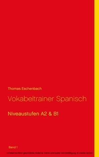 Abbildung von: Vokabeltrainer Spanisch - BoD - Books on Demand