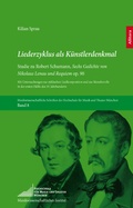 Cover: Liederzyklus als K&uuml;nstlerdenkmal - Allitera