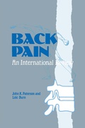 Cover: Back Pain - Kluwer Academic Publishers