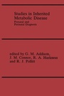 Cover: Studies in Inherited Metabolic Disease - Springer