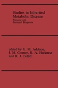 Cover: Studies in Inherited Metabolic Disease - Springer