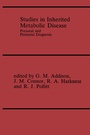 Cover: Studies in Inherited Metabolic Disease - Springer