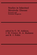 Cover: Studies in Inherited Metabolic Disease - Springer