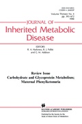 Cover: Carbohydrate and Glycoprotein Metabolism; Maternal Phenylketonuria - Springer