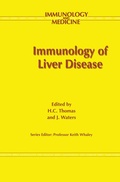 Cover: Immunology of Liver Disease - Kluwer Academic Publishers