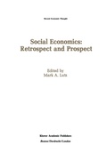 Bild: Social Economics: Retrospect and Prospect - Springer