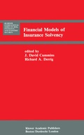 Cover: Financial Models of Insurance Solvency - Kluwer Academic Publishers
