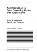 Cover: An Introduction to Error Correcting Codes with Applications - Springer
