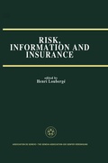 Bild: Risk, Information and Insurance - Springer