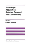 Cover: Knowledge Acquisition: Selected Research and Commentary - Kluwer Academic Publishers