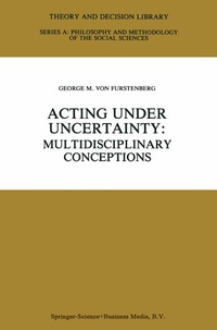 Enlarge image Cover: Acting under Uncertainty - Kluwer Academic Publishers