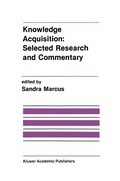 Cover: Knowledge Acquisition: Selected Research and Commentary - Springer