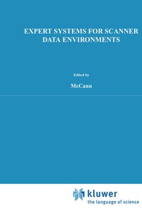 Enlarge image Cover: Expert Systems for Scanner Data Environments - Kluwer Academic Publishers