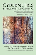 Cover: Ranulph Galnville and How to Live the Cybernetics of Unknowing - Imprint Academic