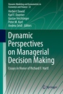 Cover: Dynamic Perspectives on Managerial Decision Making - Springer