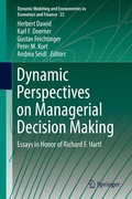 Cover: Dynamic Perspectives on Managerial Decision Making - Springer
