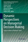 Cover: Dynamic Perspectives on Managerial Decision Making - Springer