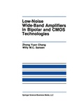 Cover: Low-Noise Wide-Band Amplifiers in Bipolar and CMOS Technologies - Springer